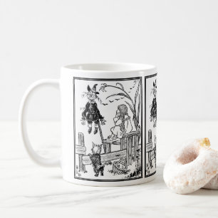 Vintager Zauberer Oz, Dorothy Toto trifft Scarecro Tasse