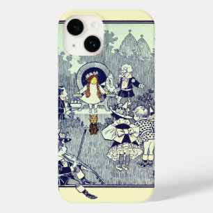 Vintager Zauberer Oz, Dorothy trifft die Munchkins Case-Mate iPhone Hülle