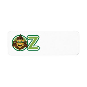 Vintager Zauberer Oz, Löwe im Buchstaben O