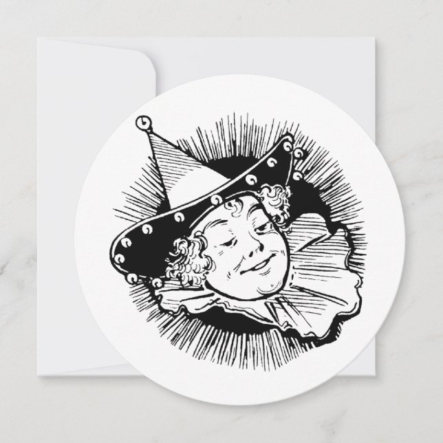 Vintager Zauberer Oz, Munchkin Girl Birthday Party Einladung (Vorderseite)