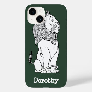 Vintager Zauberer Oz, tapfere feige Löwe Case-Mate iPhone 14 Hülle
