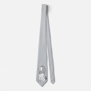 Vintager Zauberer Oz, tapfere feige Löwe Krawatte