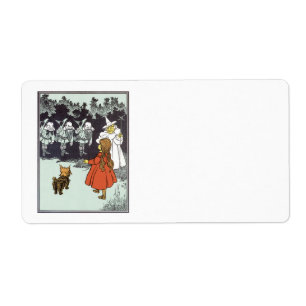 Vintager Zauberer von Oz Dorothy Toto Glinda
