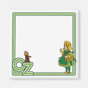 Vintager Zauberer von Oz; Dorothy und Toto Magnet