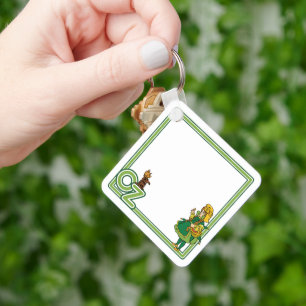 Vintager Zauberer von Oz; Dorothy und Toto Schlüsselanhänger