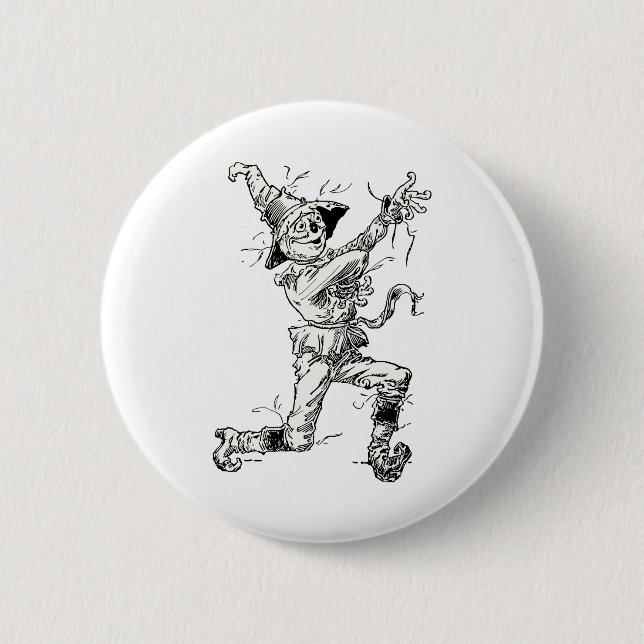 Vintager Zauberer von Oz Fairy Tales, die Vogelsch Button (Vorderseite)