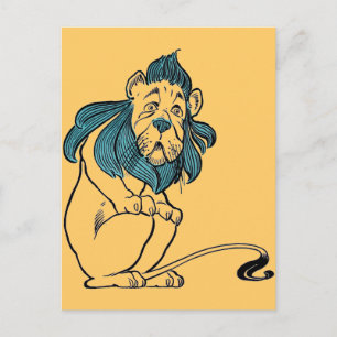 Vintager Zauberer von OZ W. W. Denslow Postkarte