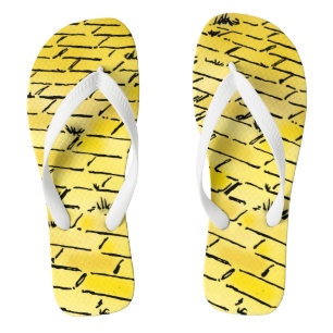 Vintager Zauberer von Oz Yellow Brick Road von Den Flip Flops