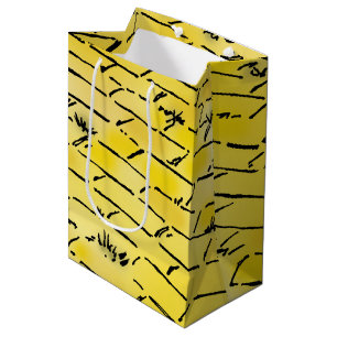 Vintager Zauberer von Oz Yellow Brick Road von Den Mittlere Geschenktüte