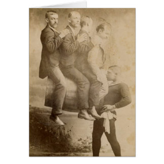 Vintager ZirkusStrongman