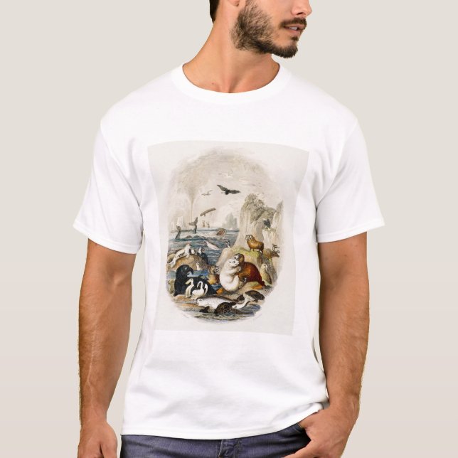 Vintager Zoo T-Shirt (Vorderseite)