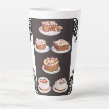 Vintager Zuckerguss zum Nachtisch mit Retro