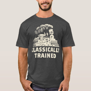 Vintager Zug mit klassischer Ausbildung T-Shirt