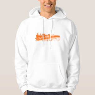 Vintager Zug - Orange Hoodie
