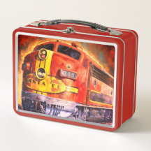 Vintager Zug Santa Fe 