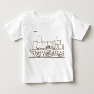 Vintager Zug scherzt T - Shirt