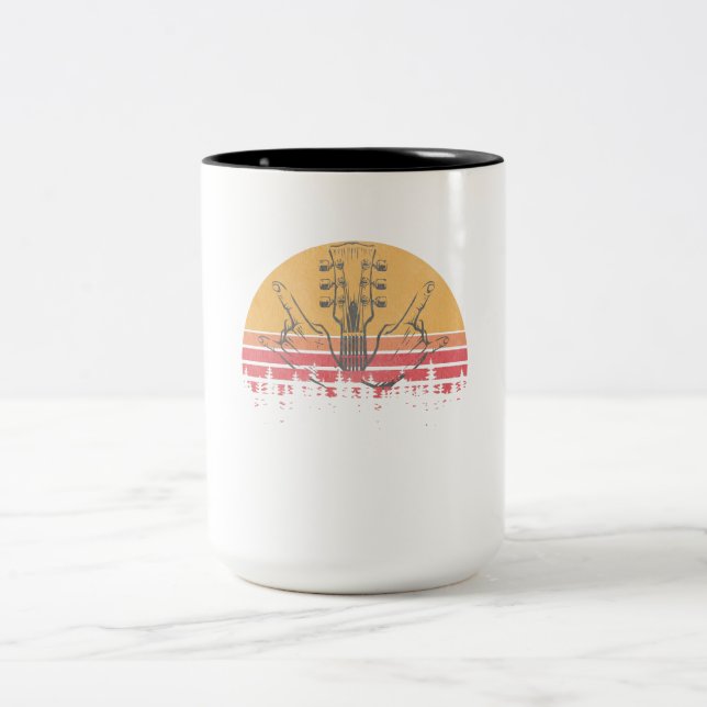 Vintager Zweifarbige Tasse (Mittel)