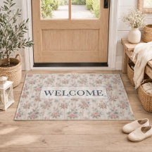 VintageRustic Shabby Chic Floral auf Holz Farmhous