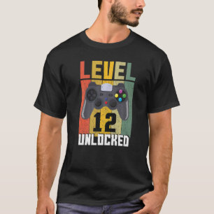 Vintages 12-jähriges unverschlossenes Gamer Gaming T-Shirt