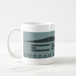 Vintages 1959 Mittelalter Moderne Tasse - blau