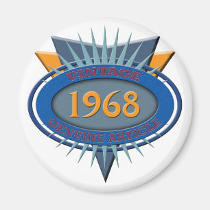 Vintages 1968 magnet