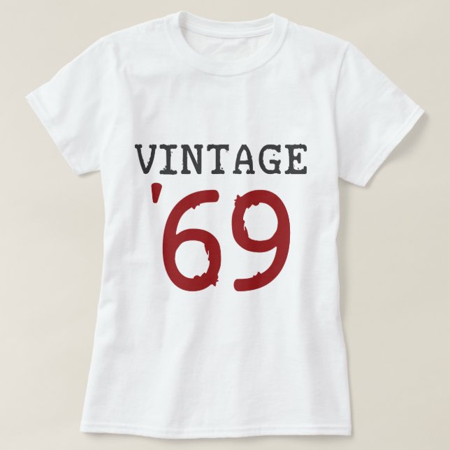 Vintages 1969 T-Shirt (Design vorne)