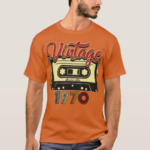 Vintages 1970 Bestes Kassettenband T-Shirt