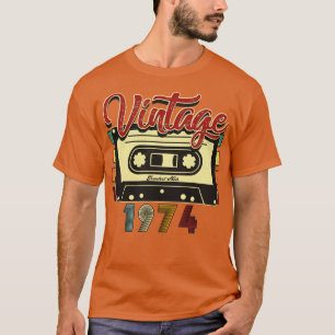 Vintages 1974 Bestes Kassettenband T-Shirt