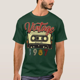 Vintages 1987 Bestes Kassettenband T-Shirt