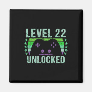 Vintages 22. Geburtstagsgeschenk 22 Jahre Junge Gi Magnet