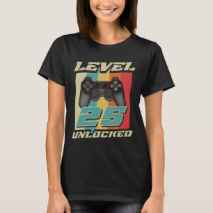 Vintages 25. Geburtstagsgeschenk 25. Junge Mädchen T-Shirt