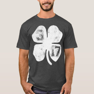 Vintages 317 St Patricks Day Kleeblatt T-Shirt