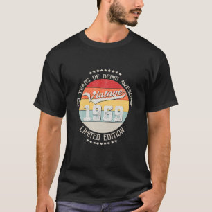 Vintages 53. Geburtstagsgeschenk 1969 53 Jahre alt T-Shirt