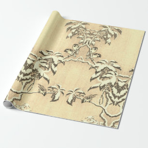 Vintages 70er Weihnachtspapier Geschenkpapier