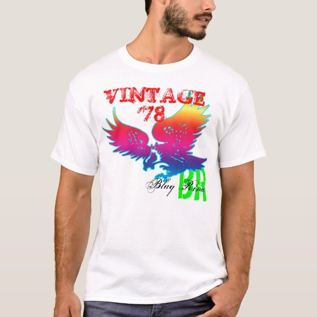Vintages 78 Adler T-Shirt (Vorderseite)