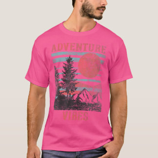 Vintages Abenteuer Besichtigung der Alp Piazza del T-Shirt
