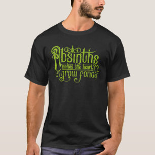 Vintages Absinth Label Retro Style Design St Paddy T-Shirt