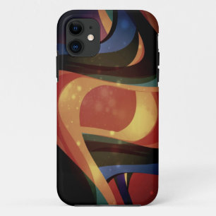 Vintages abstraktes Fraktal Case-Mate iPhone Hülle