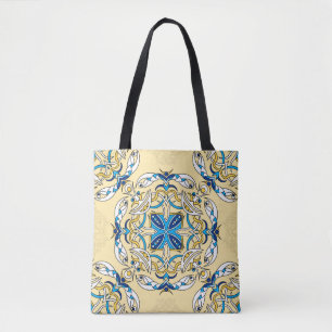Vintages abstraktes Patchwork-Muster. Arabi