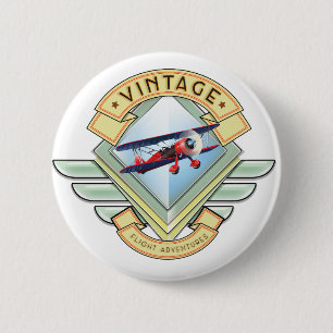 Vintages Abzeichen Button