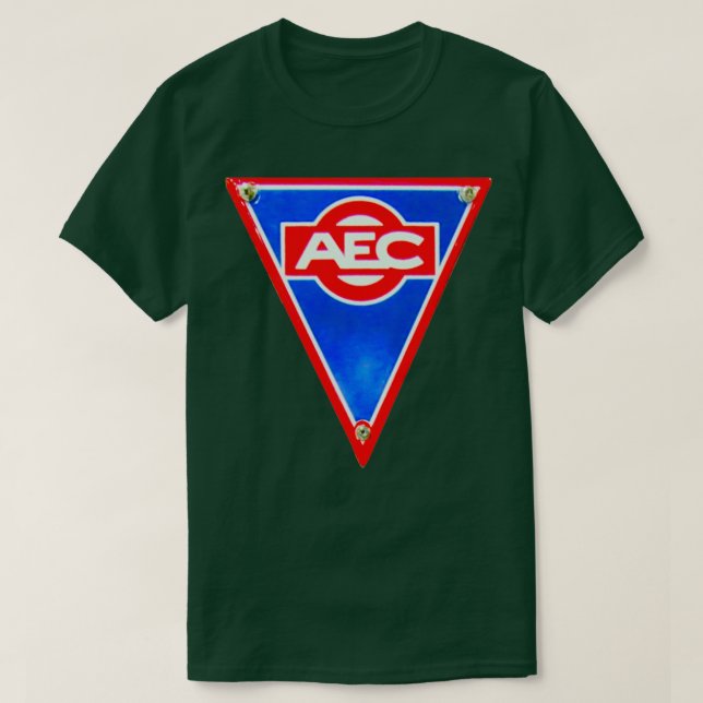 Vintages AEC-Abzeichen für kommerzielle Fahrzeuge T-Shirt (Design vorne)