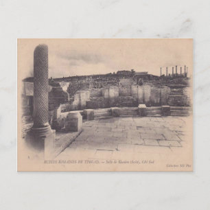 Vintages Afrika Römische Überreste, Timgad Postkarte