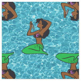 Vintages Afrikanisches Meermeer Stoff