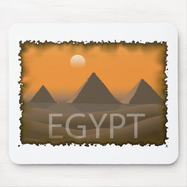 Vintages Ägypten Mousepad (Vorne)