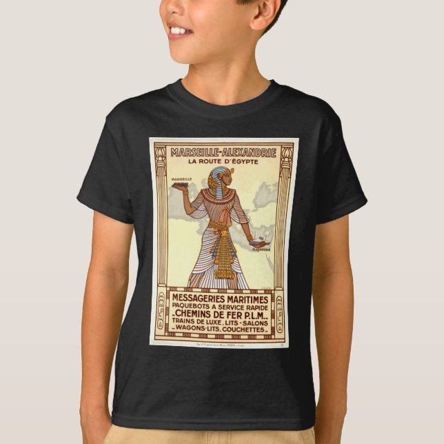 Vintages Ägypten Reisen Shirts (Vorderseite)