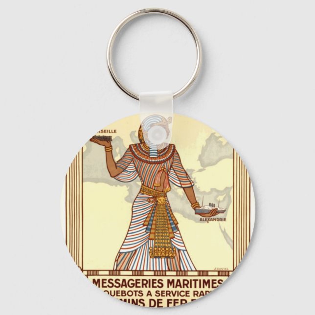 Vintages Ägypten Schlüsselanhänger (Vorderseite)