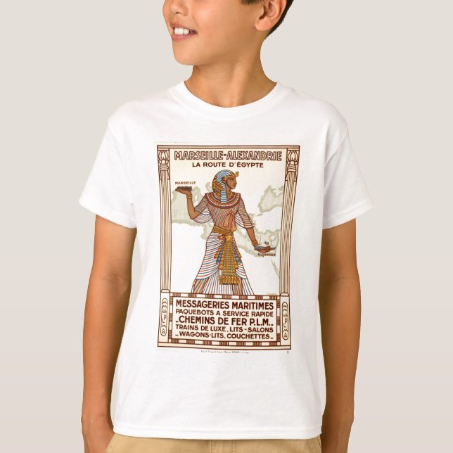 Vintages Ägypten T-Shirt (Vorderseite)