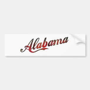 Vintages Alabama Autoaufkleber