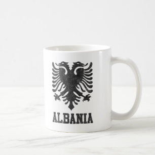 Vintages Albanien Tasse