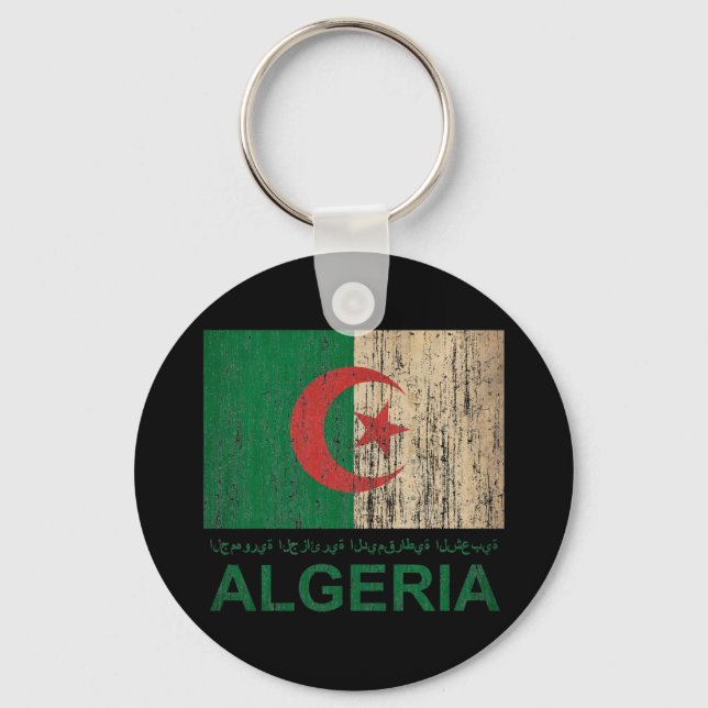 Vintages Algerien Schlüsselanhänger (Vorderseite)